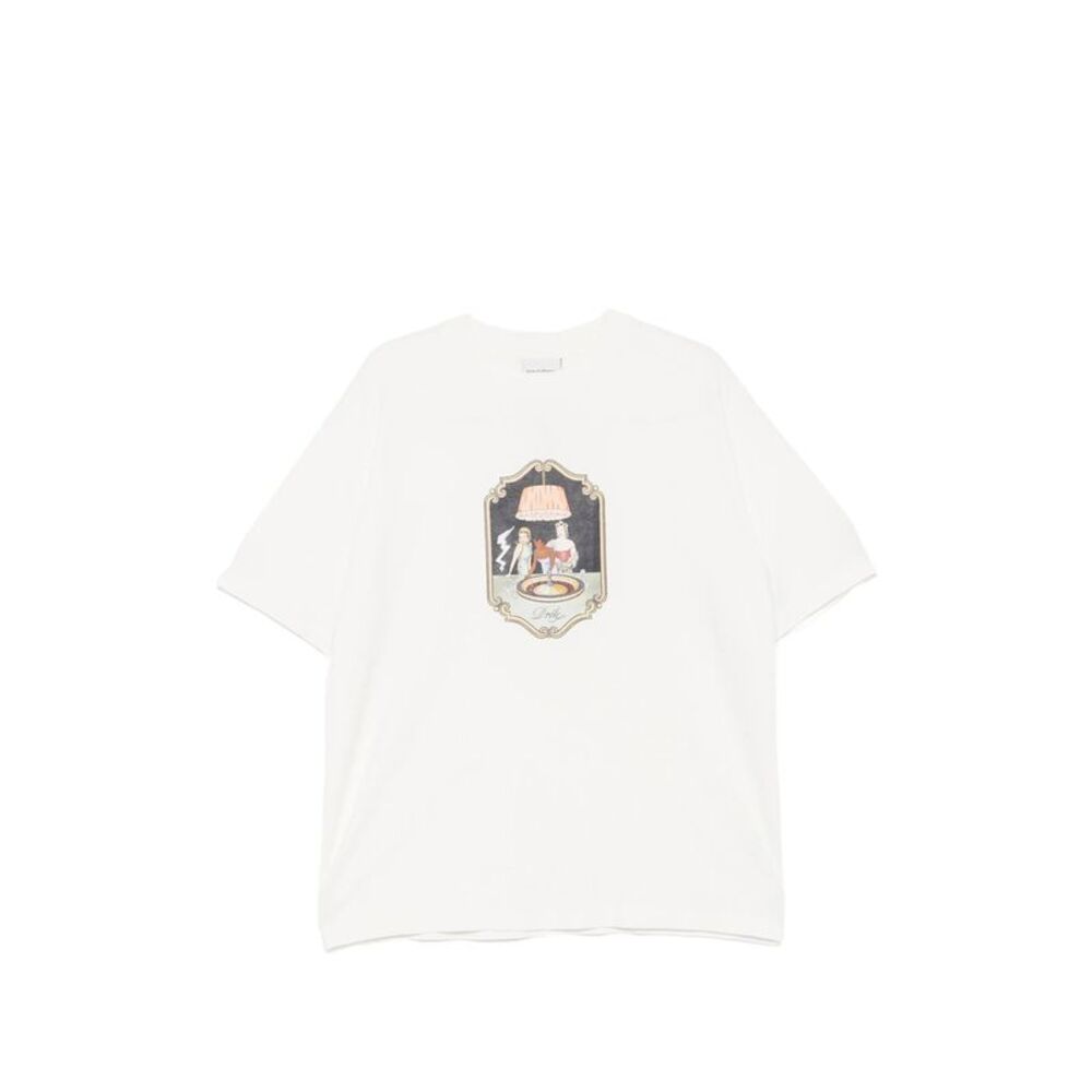 Drole De Monsieur White T-Shirts & Vests - T-Shirts Men